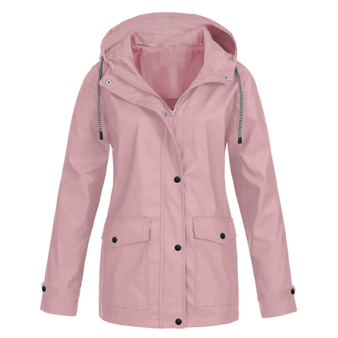 Levoire | Veste De Pluie Légère Avec Capuche Rosa