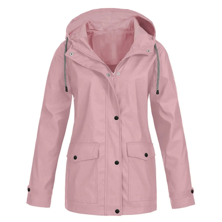 Levoire | Veste De Pluie Légère Avec Capuche Rosa