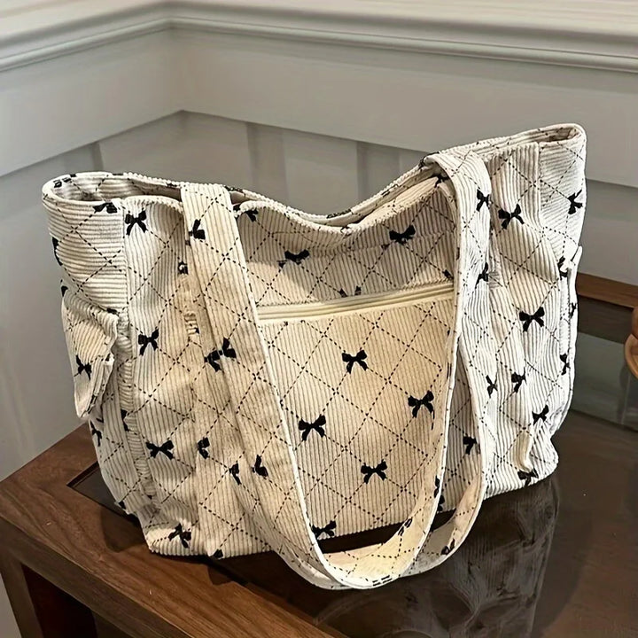 Levoire | Sac De Transport Rembourré Avec Motif À Nœuds Pour Femmes