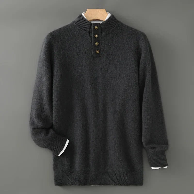Levoire | Pull Col Montant 100% Cachemire