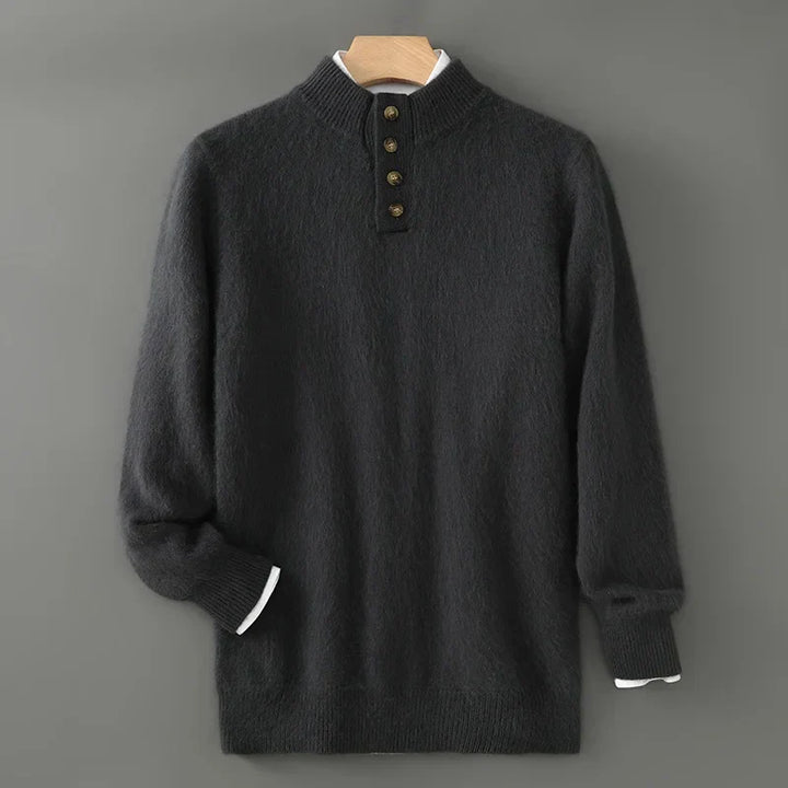Levoire | Pull Col Montant 100% Cachemire