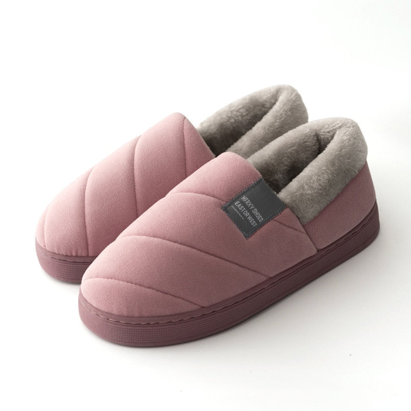 Levoire | Chausson En Fourrure Chaud Confortable Violet 36-37