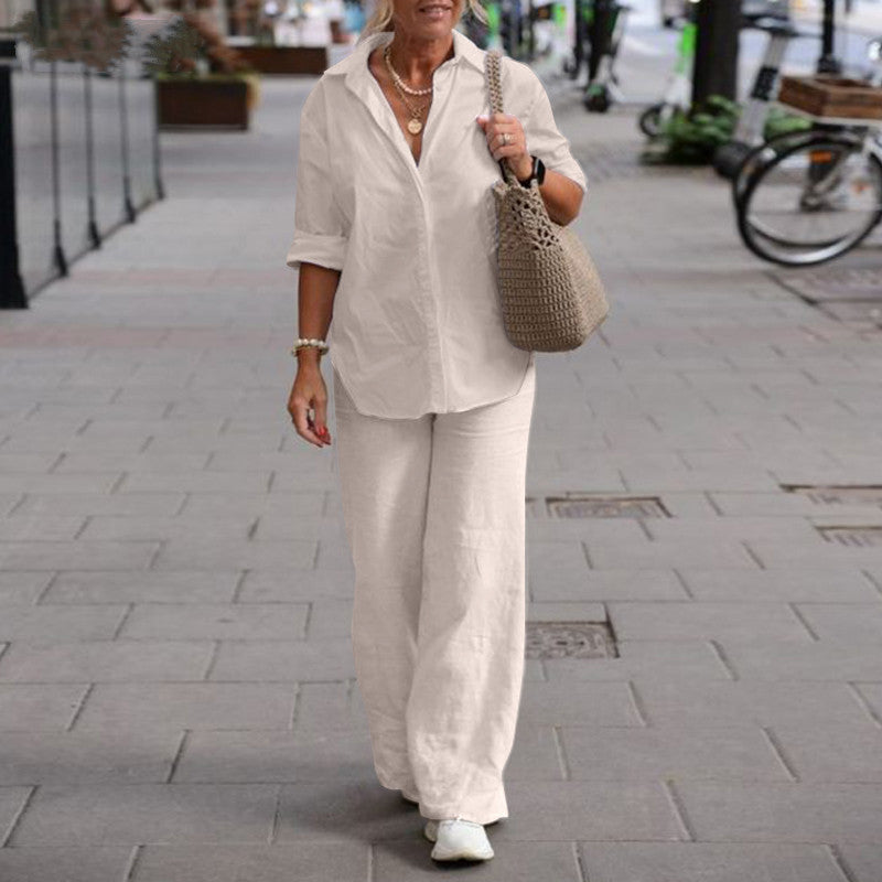 Levoire | Chemise À Manches Longues Et Pantalon Pour Femmes