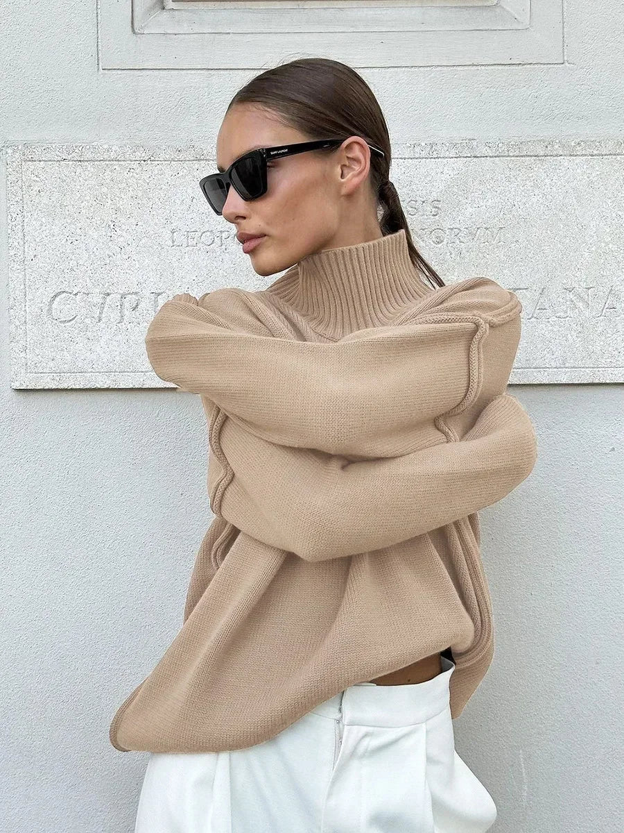 Levoire | Pull À Col Montant Pour Femmes