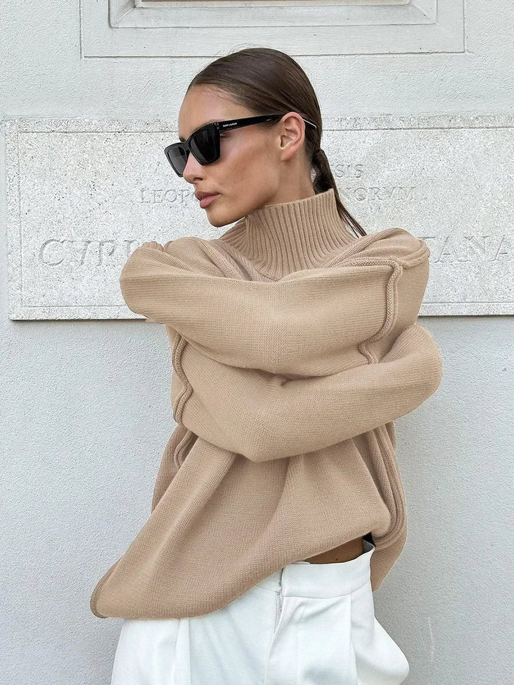 Levoire | Pull À Col Montant Pour Femmes