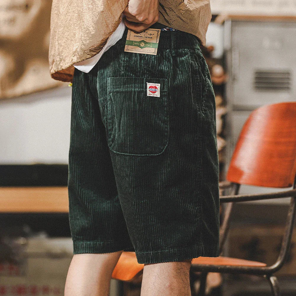 Levoire | Pantalons En Velours Côtelé Confortables Et Élégants Pantalons À Mi-Cuisses