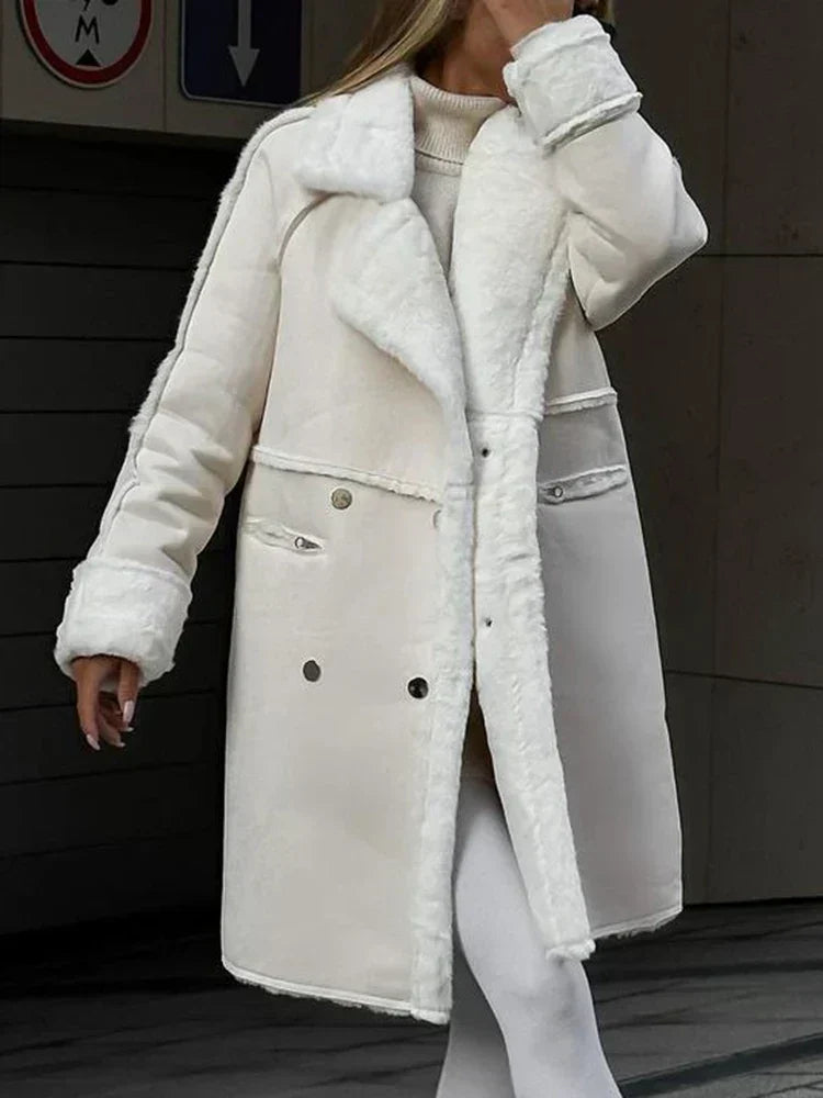Levoire | Manteau long en fausse fourrure pour l'hiver