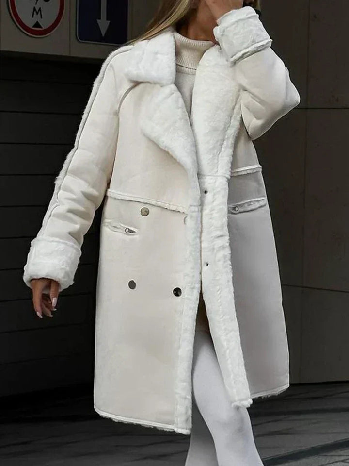 Levoire | Manteau long en fausse fourrure pour l'hiver