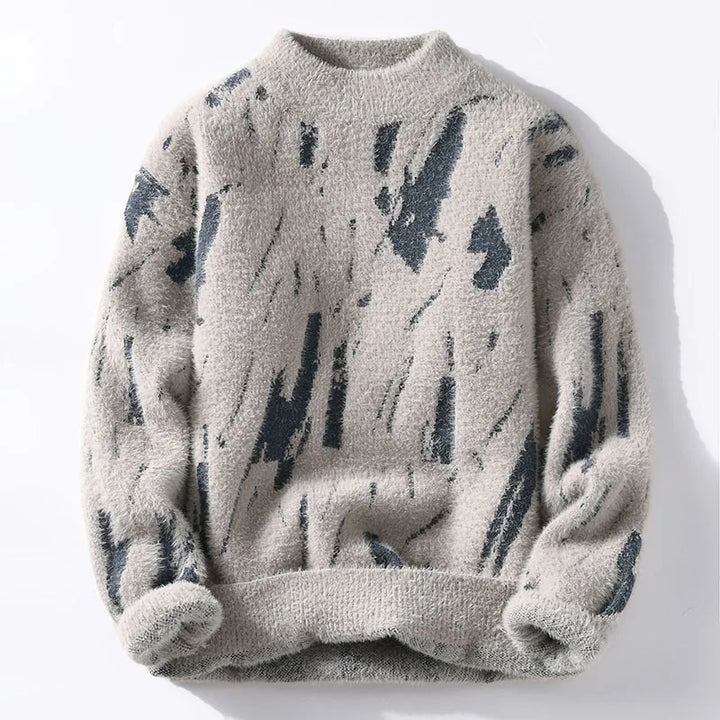 Levoire | Pull Graphique Douillet Beige