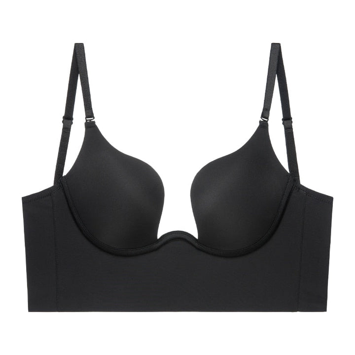Levoire | Soutien-Gorge Push-Up Avec Fermeture Approfondie Noir