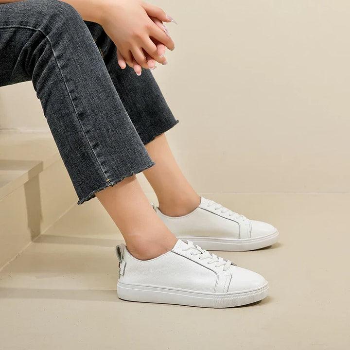 Levoire | Baskets En Cuir Véritable