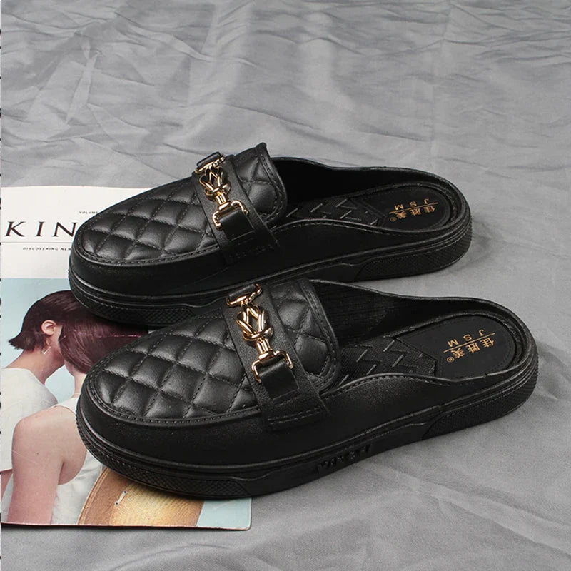Levoire | Baskets À Bout Rond Pour Femmes Tendance Noir