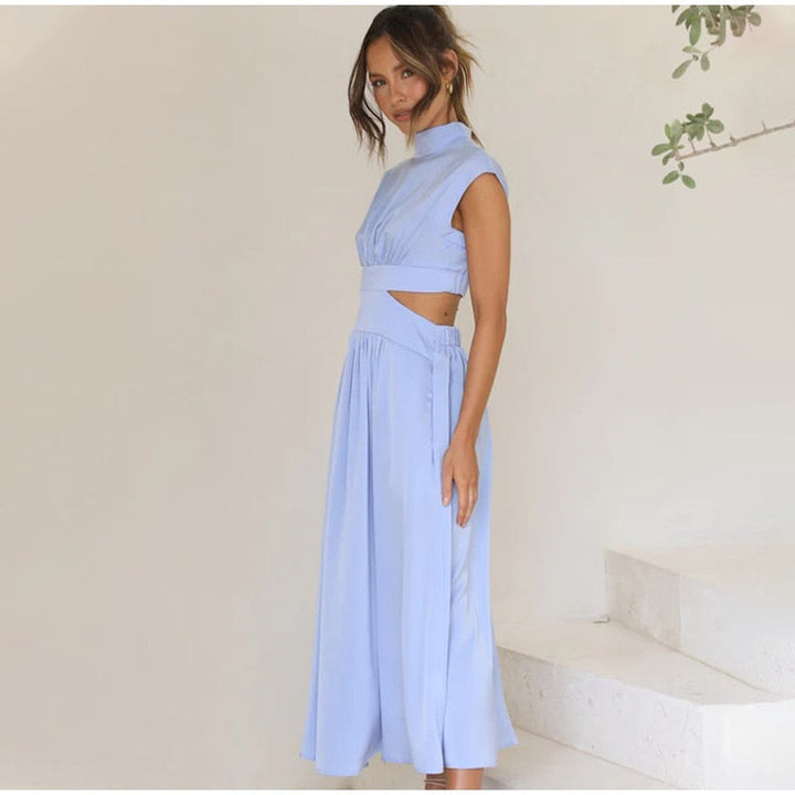 Levoire | Robe Courte Taille Haute Décolletée