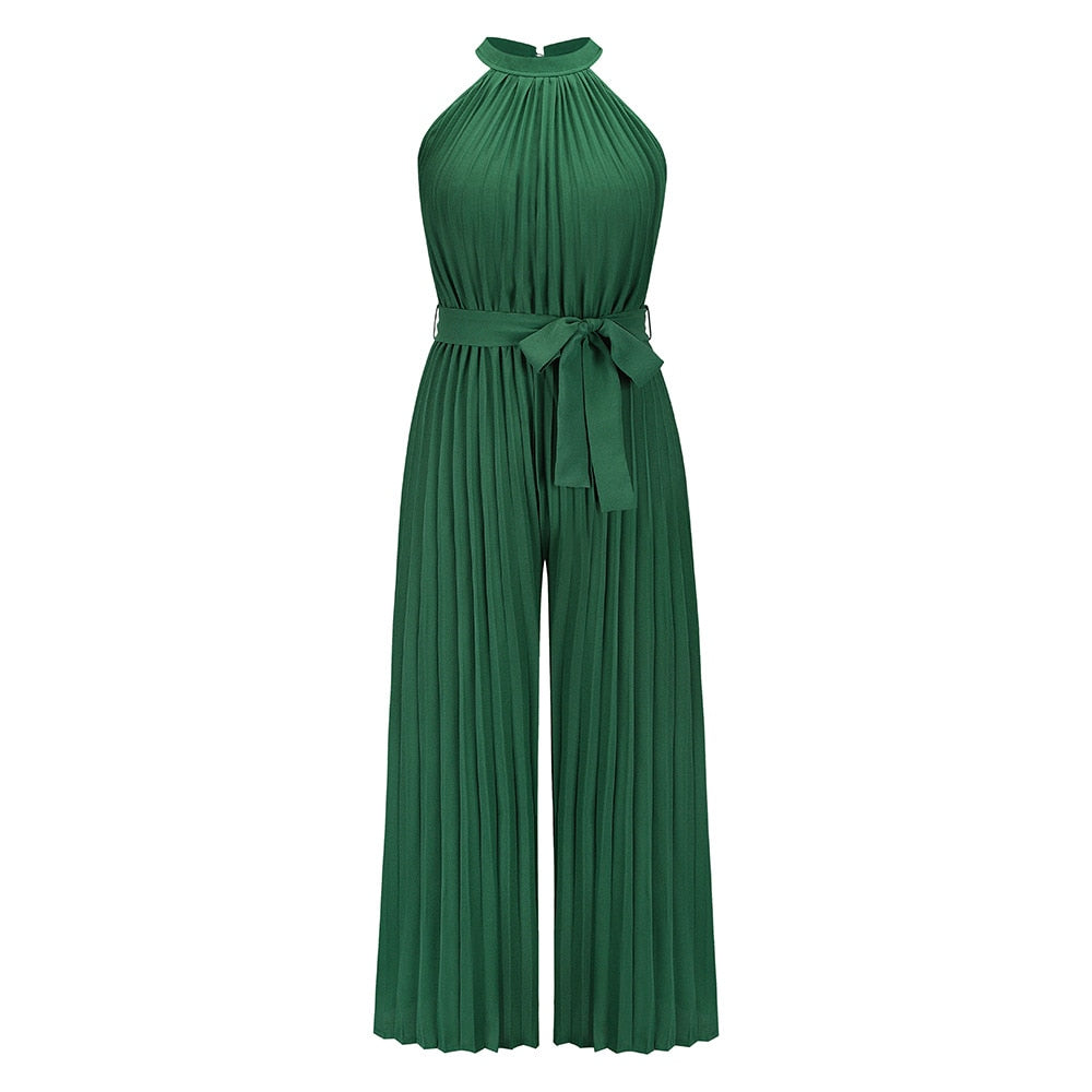 Levoire | Mono Avec Plis Pour Femmes Vert