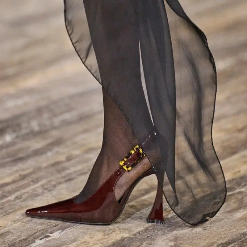Levoire | Chaussures En Cuir Sexy Et Élégantes Avec Des Talons Audacieux