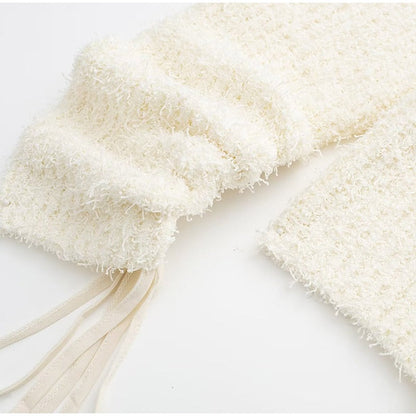 Levoire | Mon Synthétique Fourrure Topper & Robes Maxi Taille Haute Ensemble