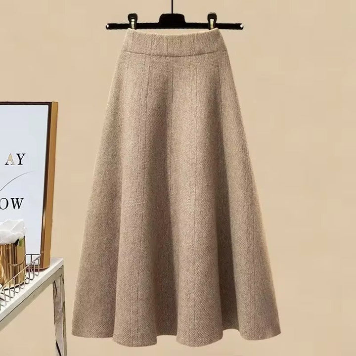 Levoire | Classique Robe Femme Khaki Jupe