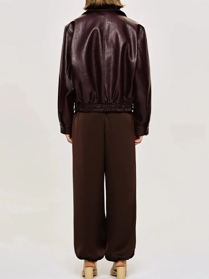 Levoire | Veste En Cuir Premium Relaxante Pour Femmes