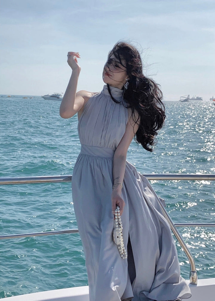 Levoire | Robe Midi En Chiffon Décolletée