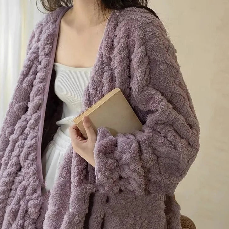 Levoire | Long Veste De Bain Chaud