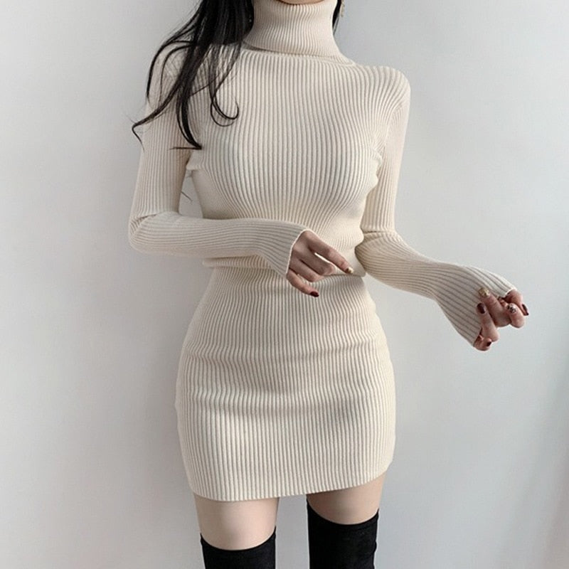 Levoire | Robe Élégante Pour Le Travail Beige