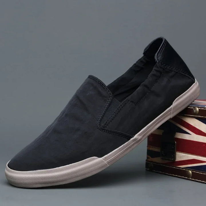 Levoire | Baskets En Toile Confortables Pour Homme Noir