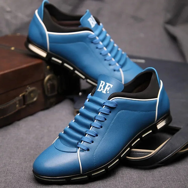 Levoire | Chaussures Rondes À Talon Bas Légères Bleu
