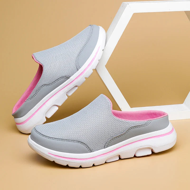 Levoire | Pantoufles D'Été Homme Respirantes GrisRose