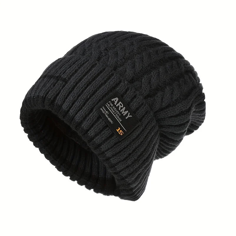Levoire | Tricoté D'Hiver Pour Hommes Et Femmes Gris Foncé Taille Unique