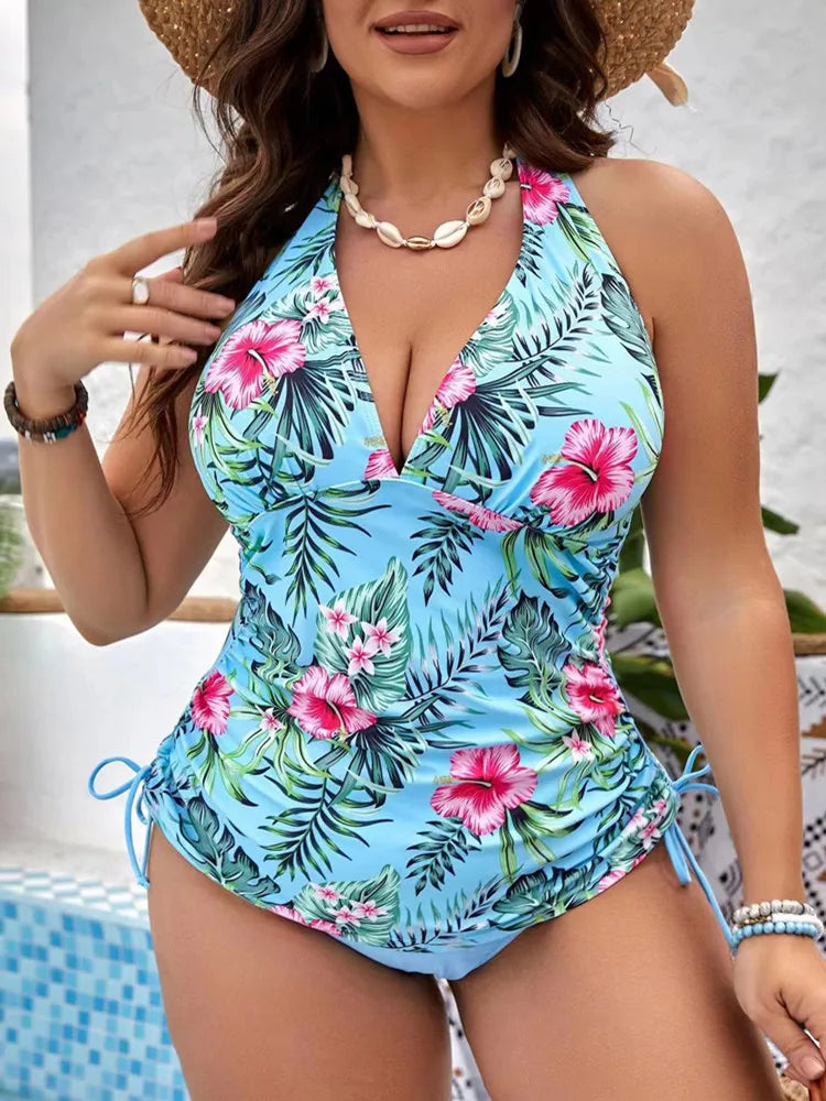 Levoire | Maillot De Bain Bikini Sexy Grande Taille Bleu