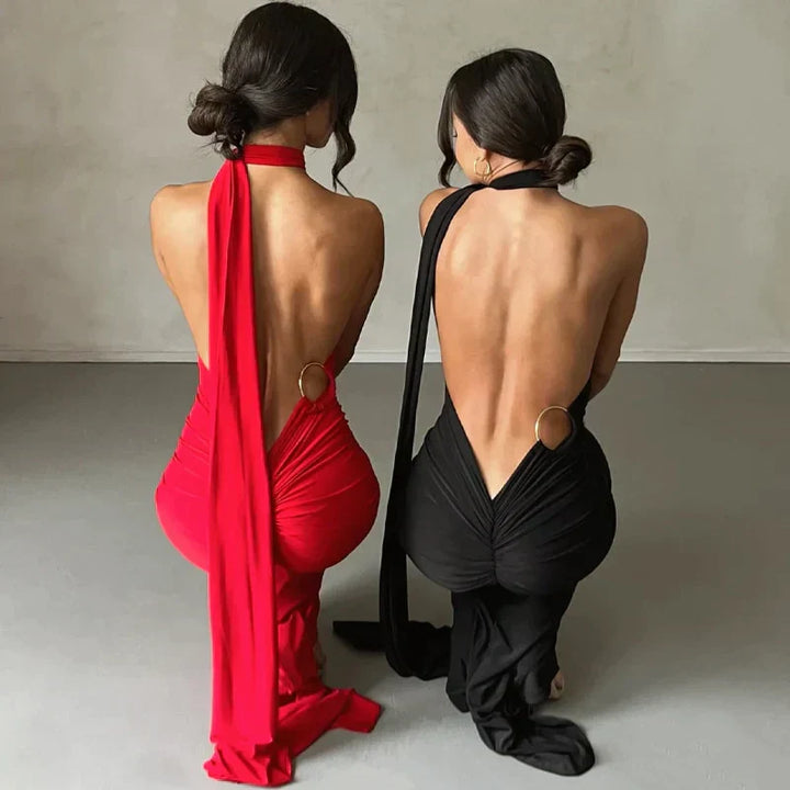 Levoire | Robe Maxi À Épaule Décalée
