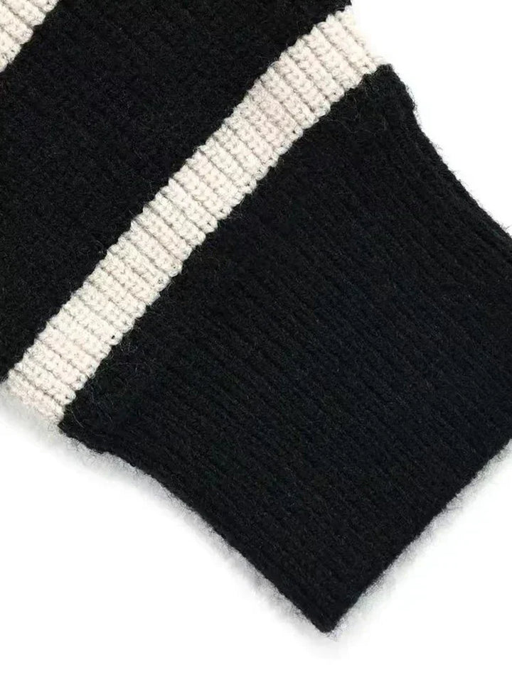 Levoire | Pull En Tricot Élégant Pour Hommes Avec Fermeture Éclair