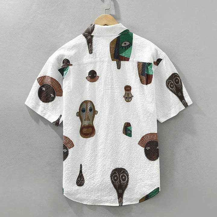 Levoire | Chemise Imprimee Creative Elegant Hommes
