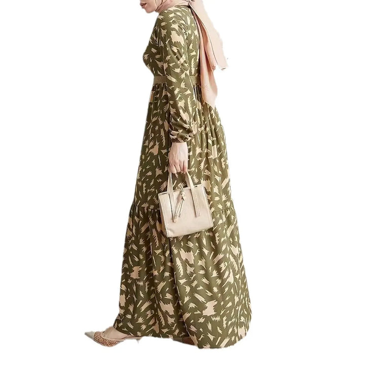 Levoire | Robe Longue Élégante Imprimée