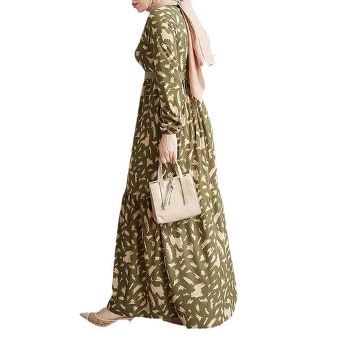 Levoire | Robe Longue Élégante Imprimée