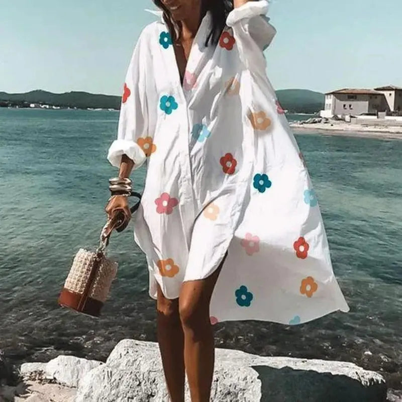 Levoire | Robe d'été avec style et confort Floral