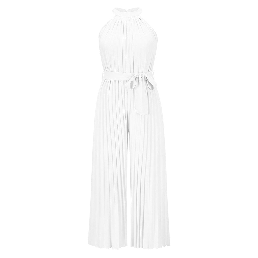 Levoire | Mono Avec Plis Pour Femmes Blanc