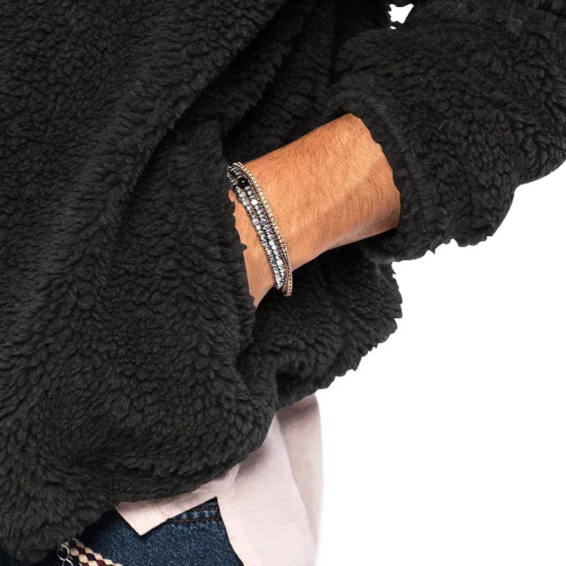 Levoire | Veste Sherpa en velours
