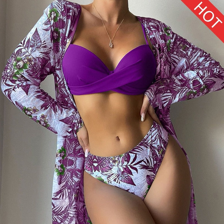 Levoire | Deux Pièces Maillot De Bain Et Kimono De Plage 5