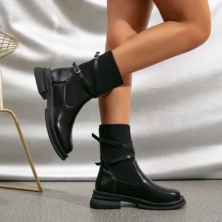 Levoire | Retro Épais Chaussure À Talon Classique Chaussures À Semelle Chunky