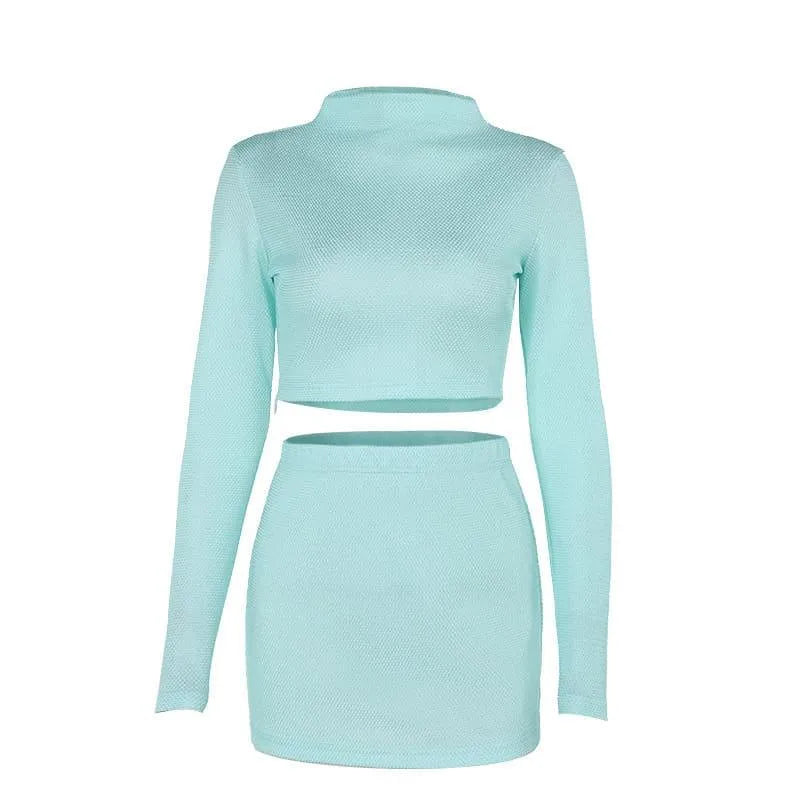Levoire | Ensemble femme à manches longues et col montant