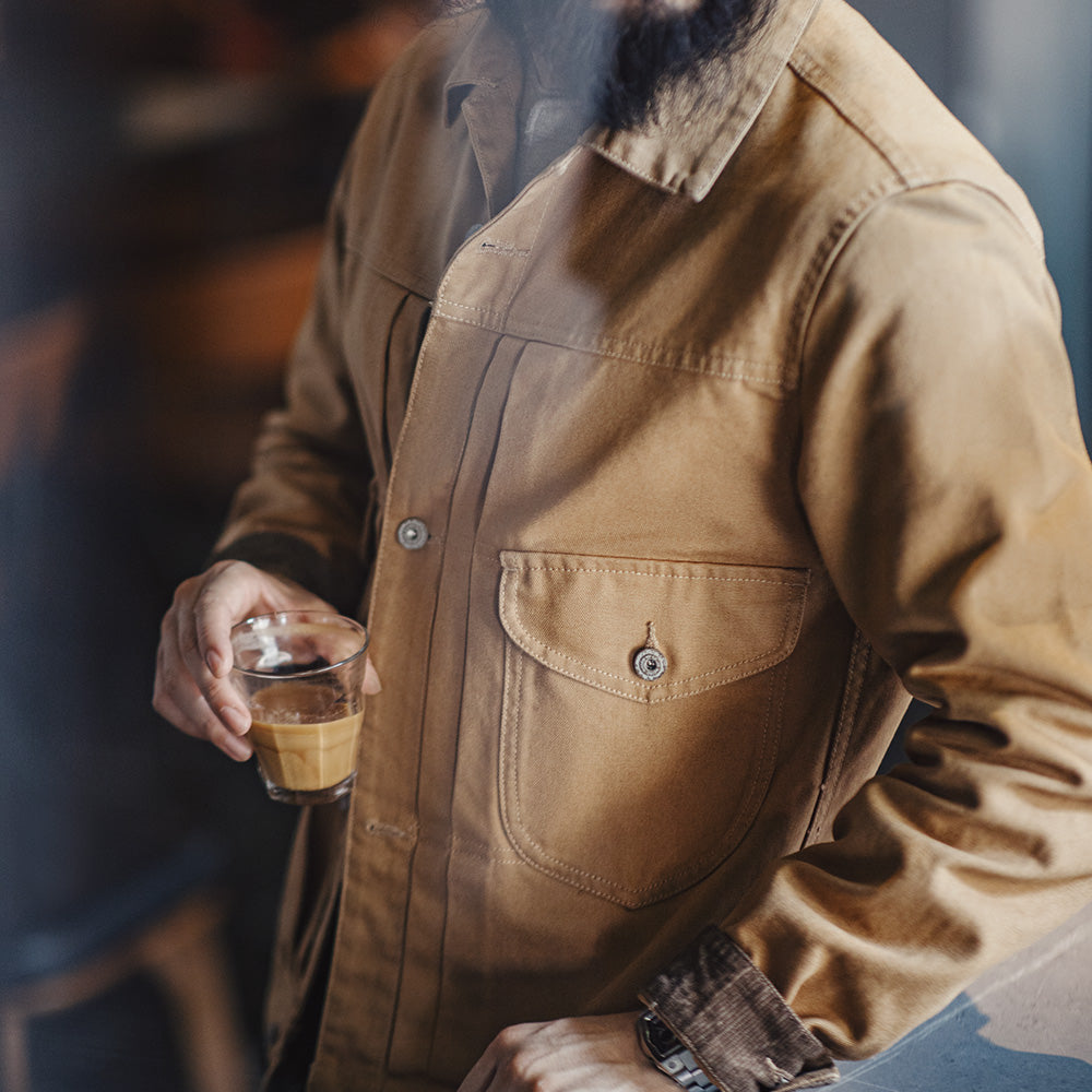 Levoire | Veste De Travail Weinlese Avec Un Look Rétro Cool