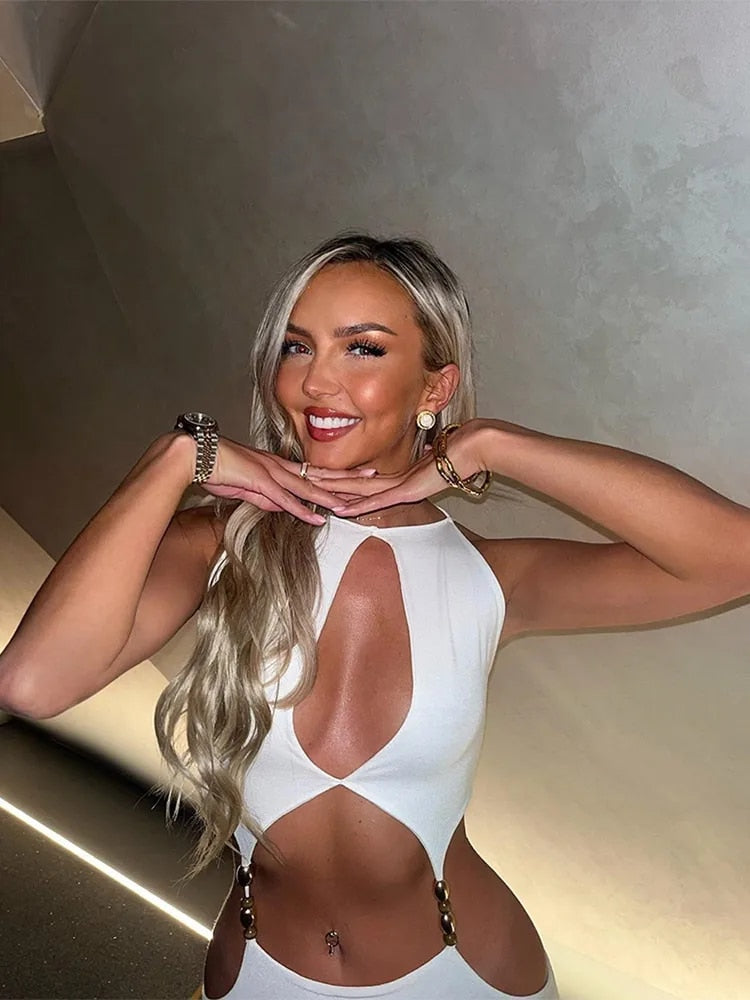 Levoire | Hahlokauløs Sans Manche Maxi-Robe