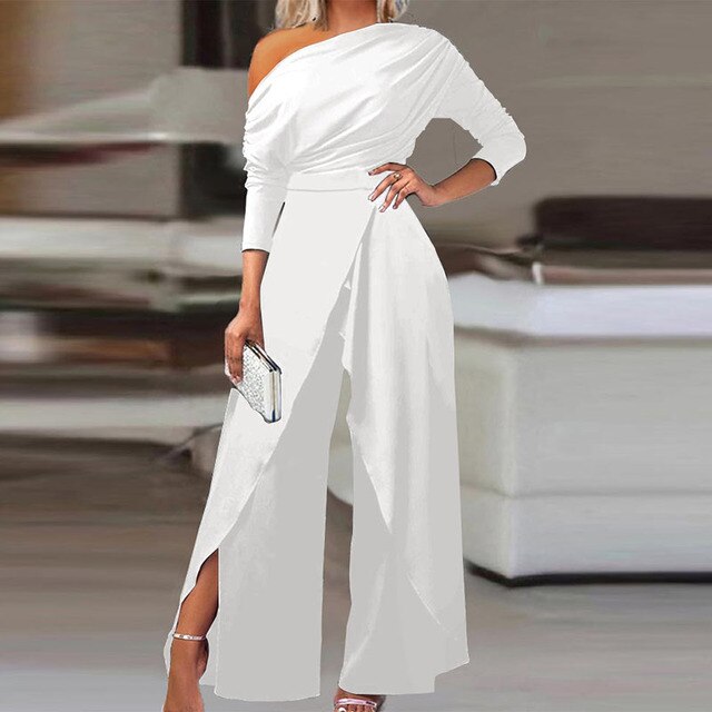 Levoire | Combinaison Sans Épaules Blanc