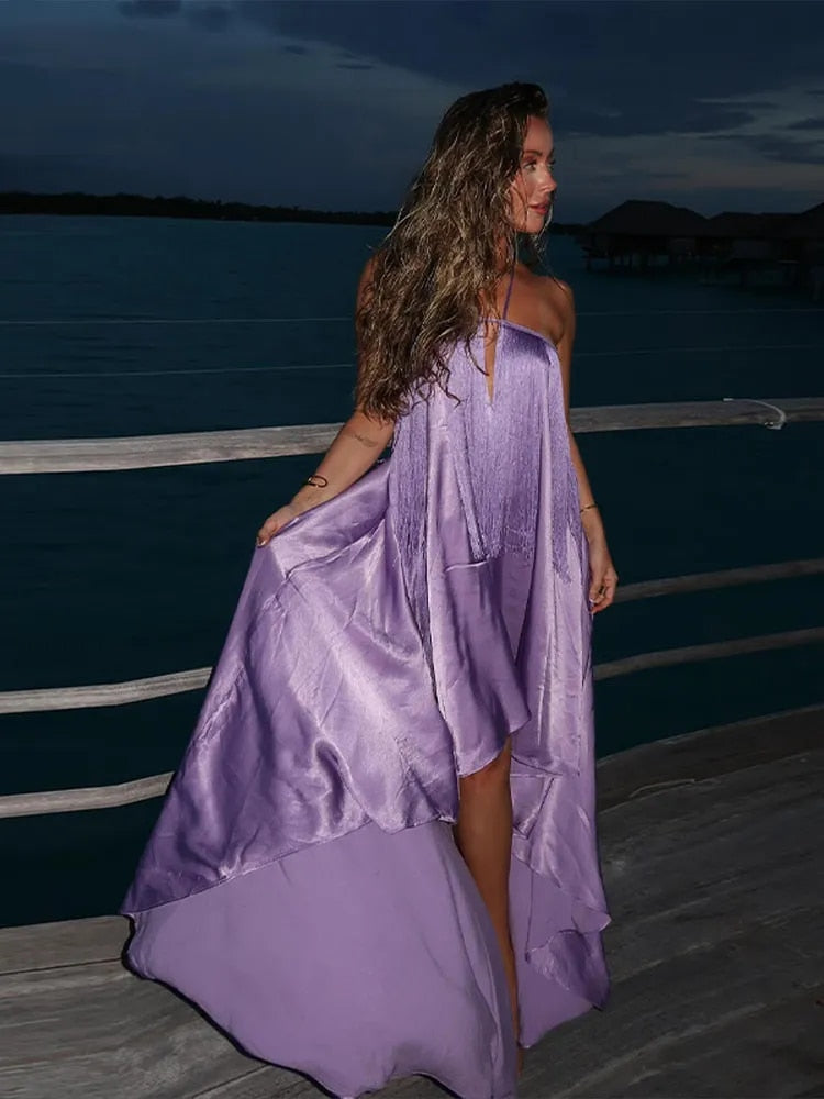 Levoire | Robe À Bretelles Sans Dos Loose