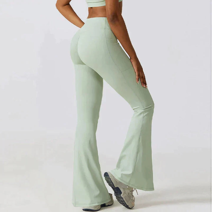 Levoire | Leggings À Taille Haute Et Jambes Larges