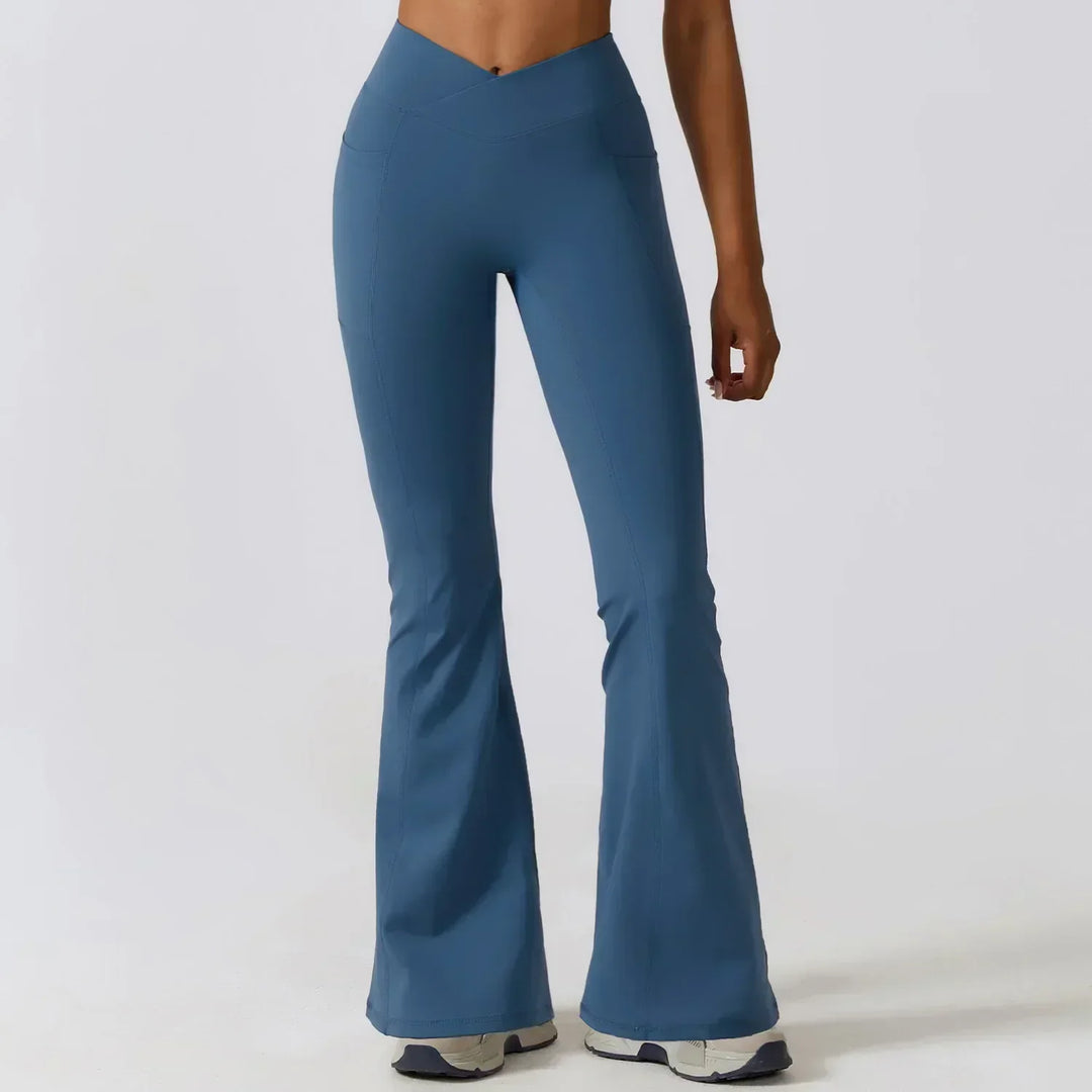 Levoire | Leggings À Taille Haute Et Jambes Larges