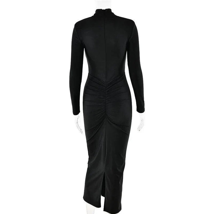 Levoire | Robe Maxi Sexy Avec Fermeture En Métal