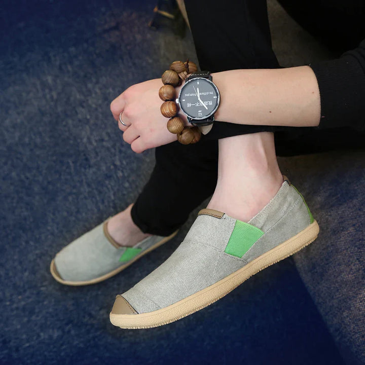 Levoire | Chaussures Respirantes En Tissu Pour Hommes Gris