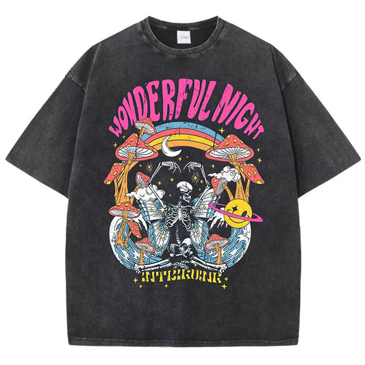 Levoire | T-Shirt En Coton Avec Impression Noir